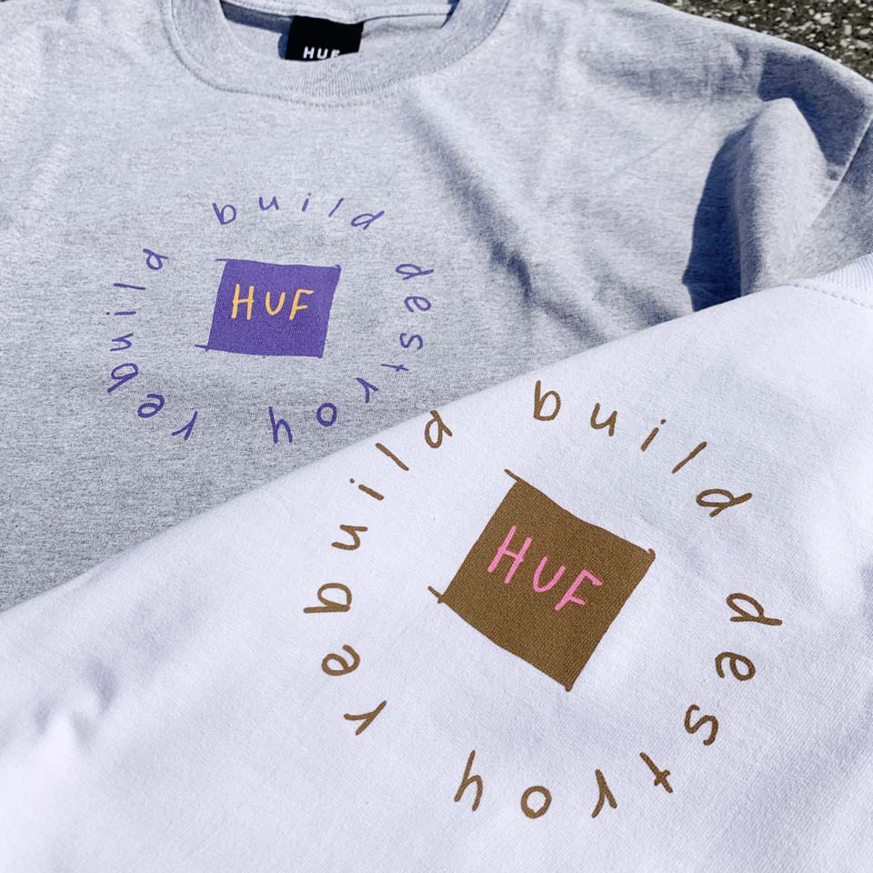 スケートブランドHUF(ハフ)のロンT