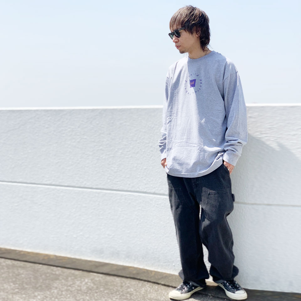 スケートブランドHUF(ハフ)のロンT