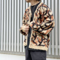 トップス TOWNCRAFT SHAGGY JACQUARD CARDIGAN TOWNCRAFT / タウンクラフト SHAGGY JACQUARD CARDIGAN