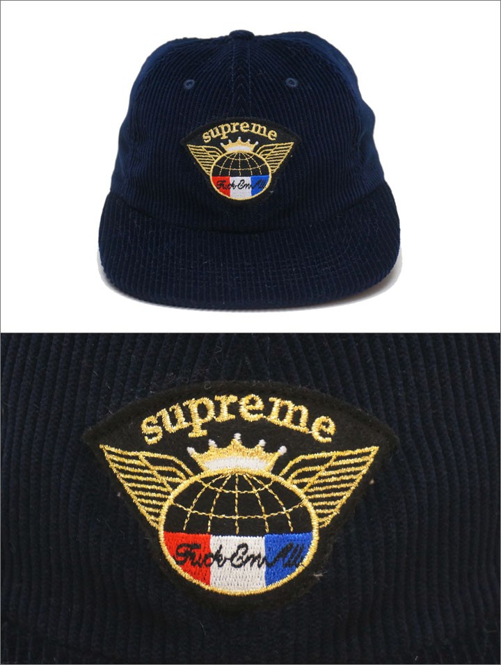 supremeのキャップ