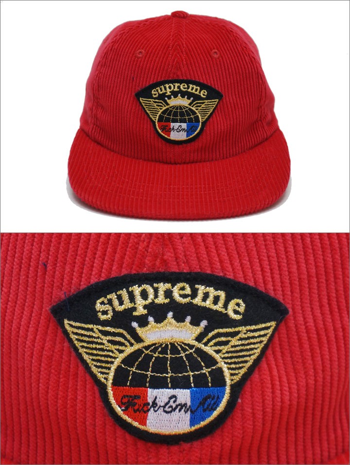 supremeのキャップ