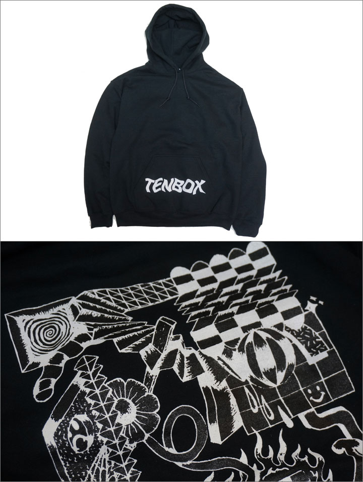 TENBOXのパーカー